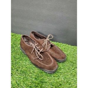 Keds  Brown Leather Suede Sneakers w/ Black Sole Women's Shoes Size 6 WH7951M